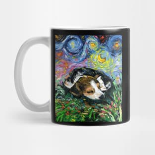 Sleepy Beagle Pup Night Mug